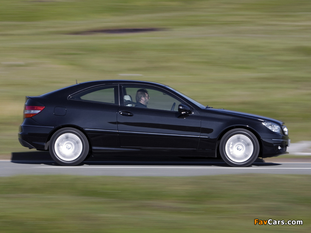 Mercedes-Benz CLC 220 CDI UK-spec 2008–10 pictures (640 x 480)