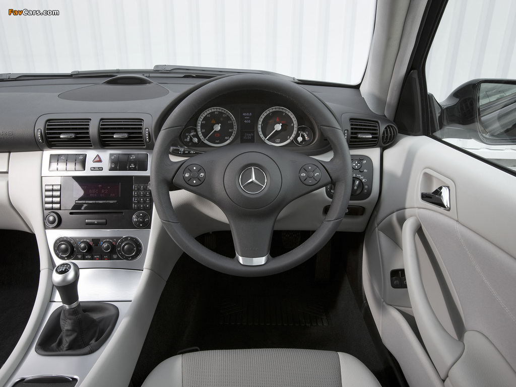 Mercedes-Benz CLC 220 CDI UK-spec 2008–10 wallpapers (1024 x 768)