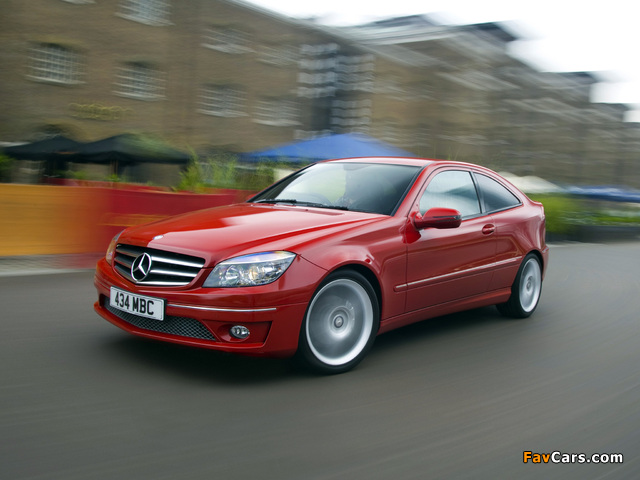 Mercedes-Benz CLC 180 Kompressor UK-spec 2008–11 wallpapers (640 x 480)