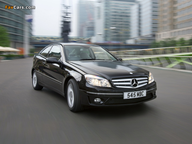 Pictures of Mercedes-Benz CLC 220 CDI UK-spec 2008–10 (640 x 480)