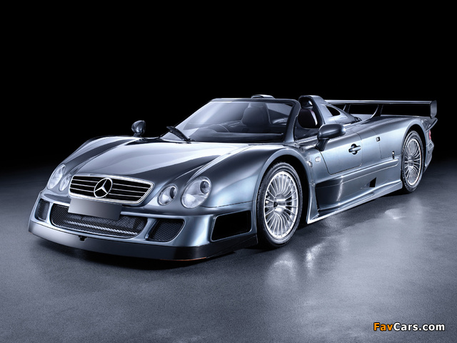Mercedes-Benz CLK GTR AMG Roadster Road Version 2002 pictures (640 x 480)