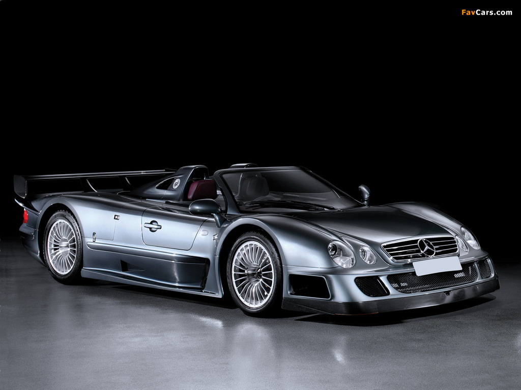 Mercedes-Benz CLK GTR AMG Roadster Road Version 2002 pictures (1024 x 768)