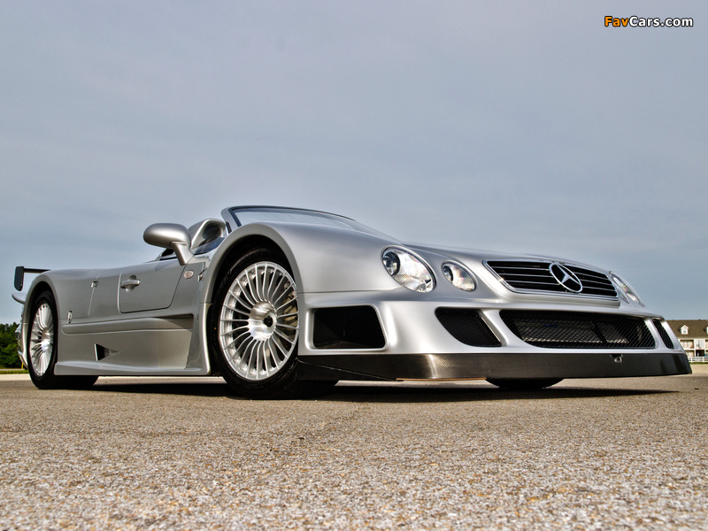 Mercedes-Benz CLK GTR AMG Roadster Road Version 2002 wallpapers (800 x 600)