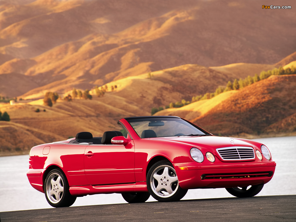 Images of Mercedes-Benz CLK 430 Cabrio US-spec (A208) 1998–2002 (1024 x 768)