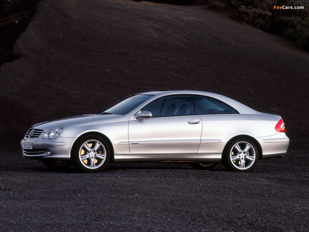 Images of Mercedes-Benz CLK 500 (C209) 2002–05 (1024 x 768)