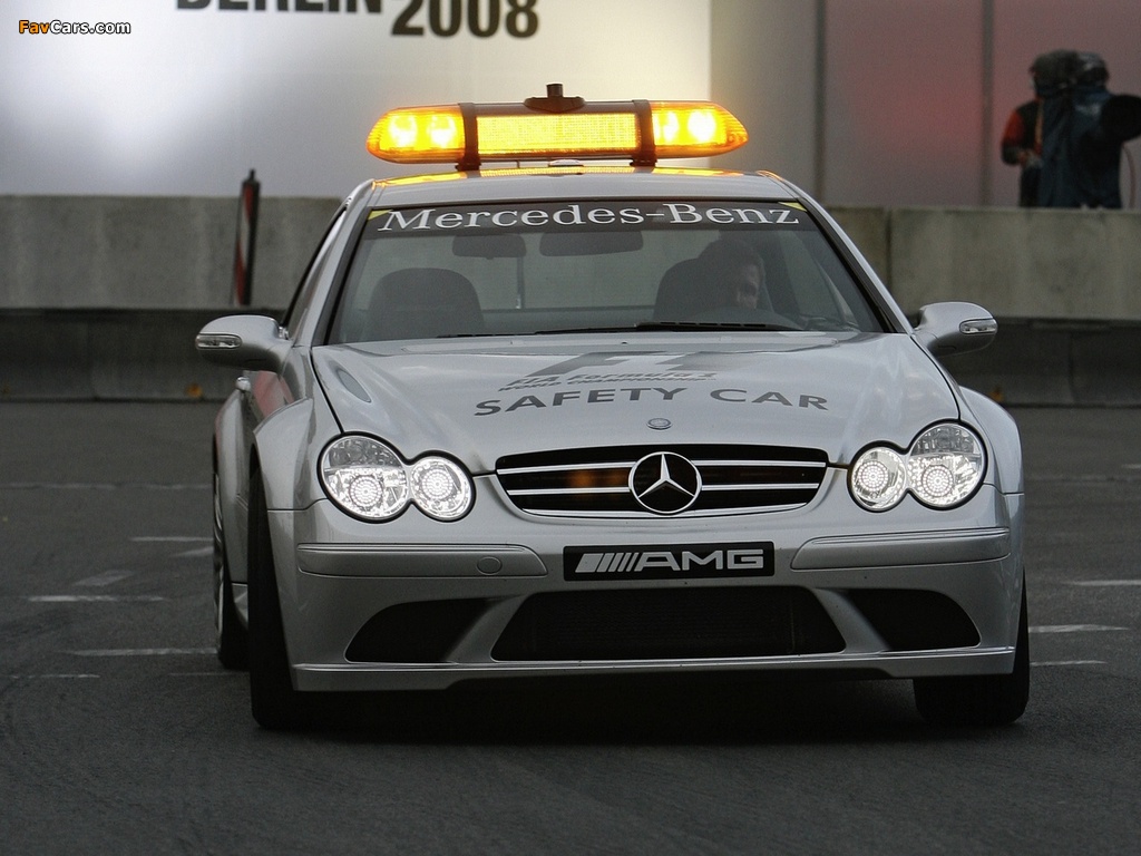 Images of Mercedes-Benz CLK 63 AMG F1 Safety Car (C209) 2006–07 (1024 x 768)