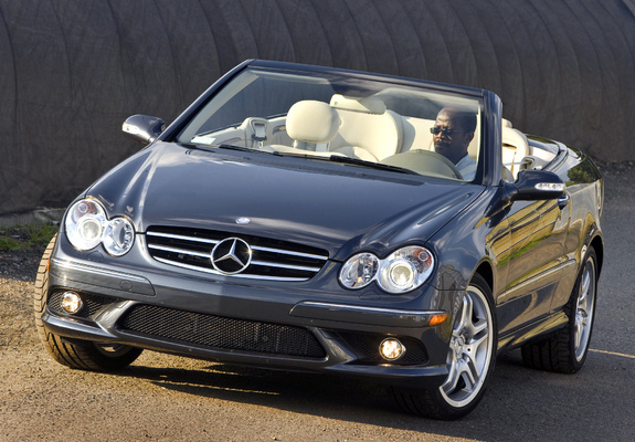 Images of Mercedes-Benz CLK 550 Convertible (A209) 2006–10