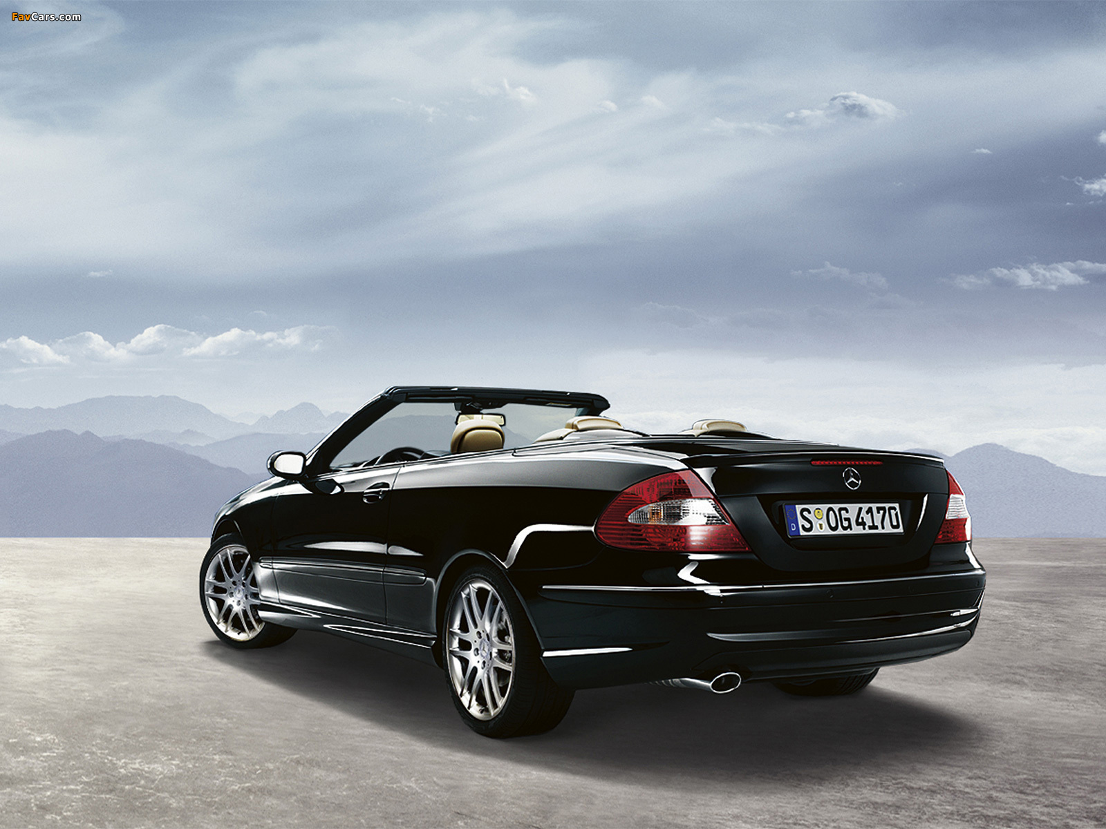 Images of Mercedes-Benz CLK-Klasse Cabrio Sport Edition (A209) 2007 (1600 x 1200)