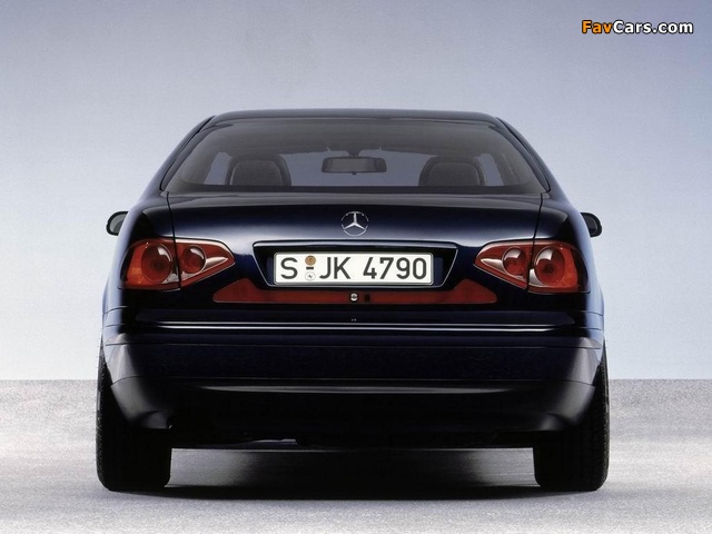Mercedes-Benz Coupe Studie 1993 pictures (640 x 480)