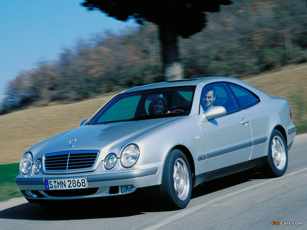 Mercedes-Benz CLK-Klasse (C208) 1997–2002 pictures (1024 x 768)