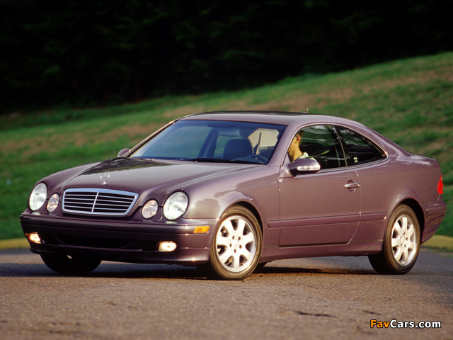 Mercedes-Benz CLK 320 US-spec (C208) 1997–2002 pictures (640 x 480)