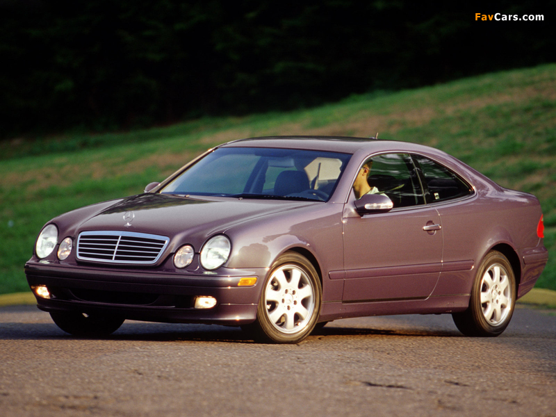 Mercedes-Benz CLK 320 US-spec (C208) 1997–2002 pictures (800 x 600)