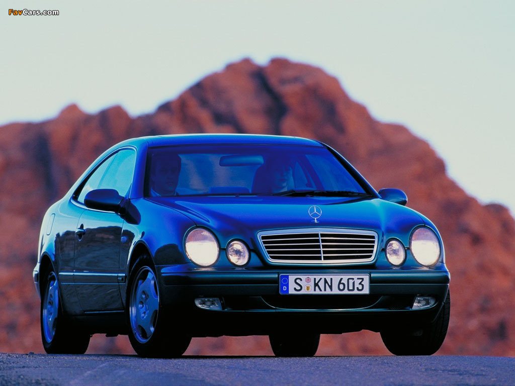Mercedes-Benz CLK 320 (C208) 1997–2002 pictures (1024 x 768)