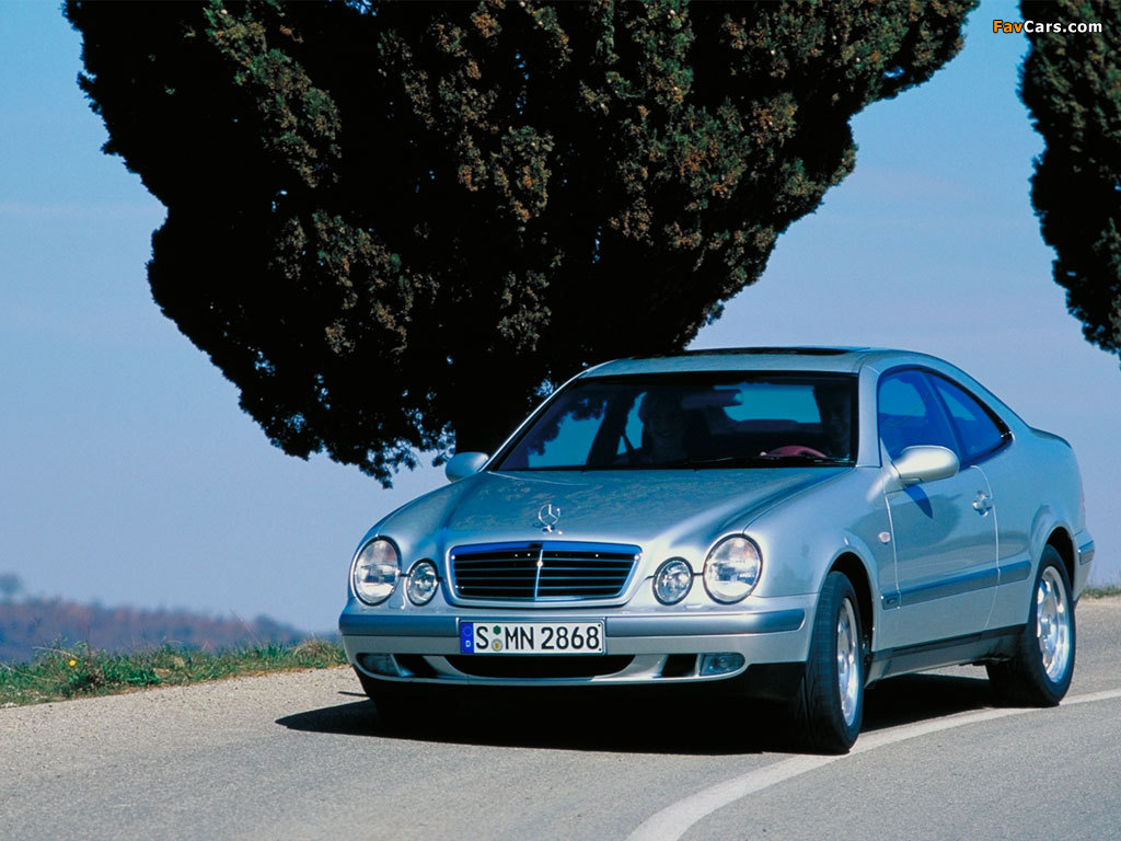 Mercedes-Benz CLK-Klasse (C208) 1997–2002 wallpapers (1024 x 768)