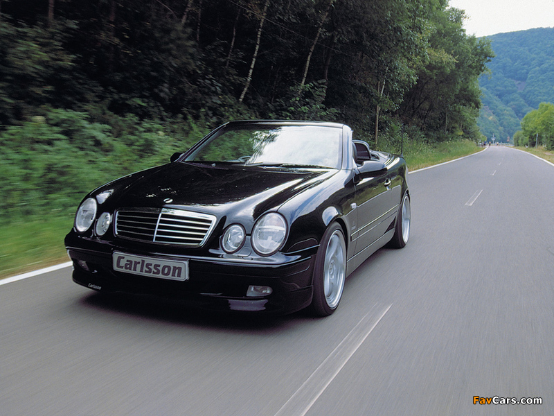 Carlsson Mercedes-Benz CLK-Klasse Cabrio (A208) 1998–2002 images (800 x 600)