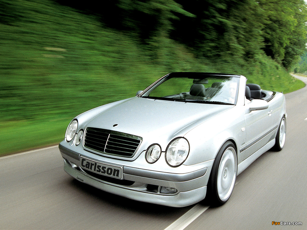 Carlsson Mercedes-Benz CLK-Klasse Cabrio (A208) 1998–2002 photos (1024 x 768)