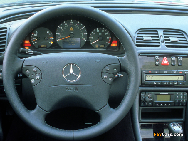 Mercedes-Benz CLK 430 Cabrio US-spec (A208) 1998–2002 wallpapers (640 x 480)