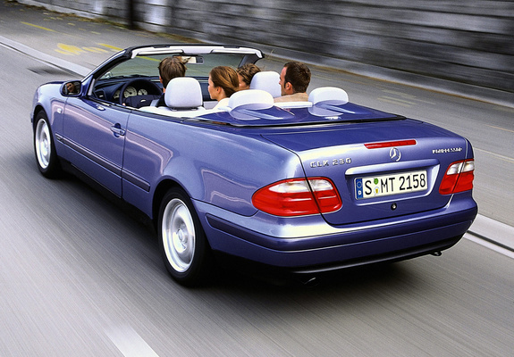 Mercedes-Benz CLK 230 Kompressor Cabrio (A208) 1998–2002 wallpapers