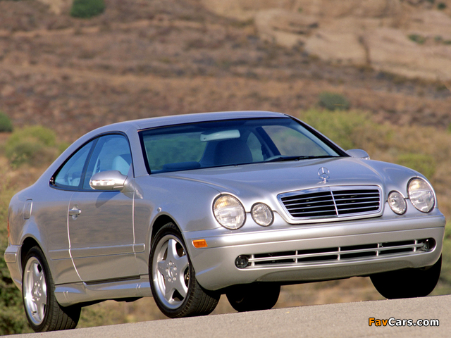 Mercedes-Benz CLK 430 US-spec (S208) 1998–2002 wallpapers (640 x 480)