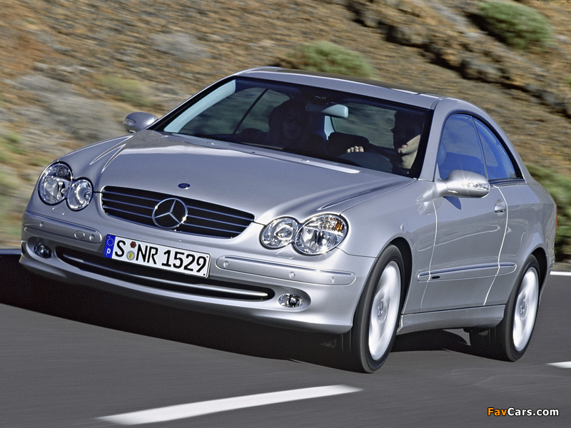 Mercedes-Benz CLK 500 (C209) 2002–05 images (800 x 600)