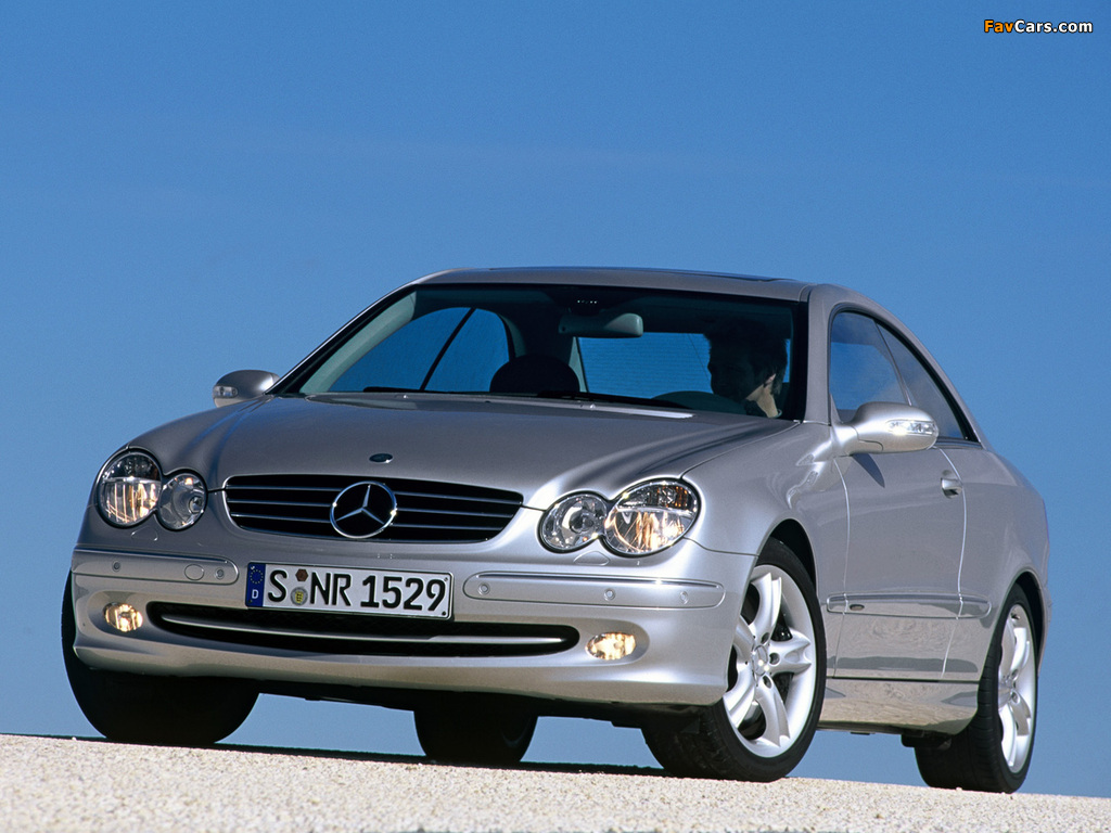 Mercedes-Benz CLK 500 (C209) 2002–05 images (1024 x 768)