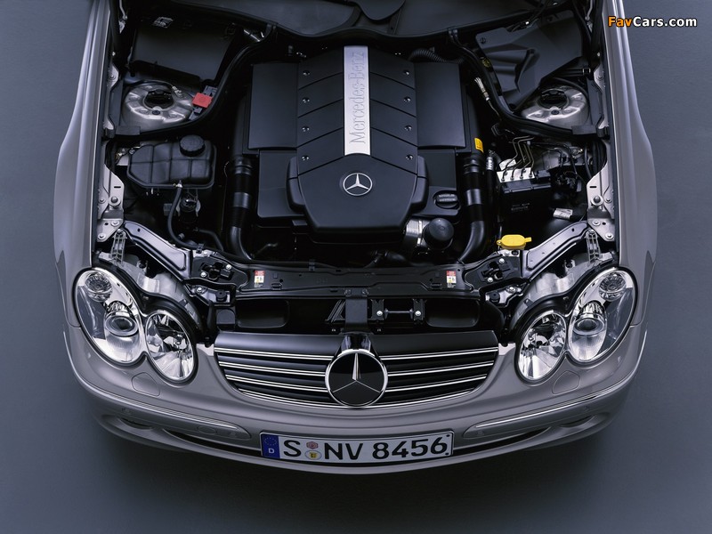 Mercedes-Benz CLK 500 (C209) 2002–05 images (800 x 600)
