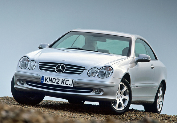 Mercedes-Benz CLK 240 UK-spec (C209) 2002–05 photos