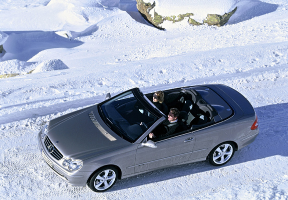 Mercedes-Benz CLK 500 Cabrio (A209) 2003–05 images