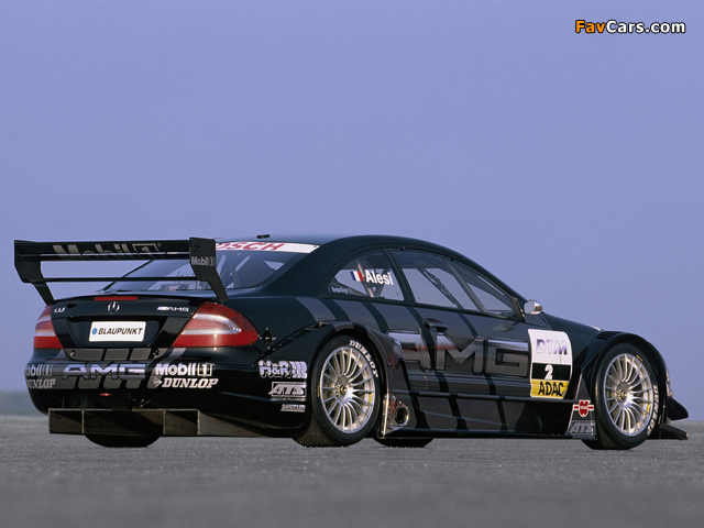 Mercedes-Benz CLK 55 AMG DTM (C209) 2003 photos (640 x 480)