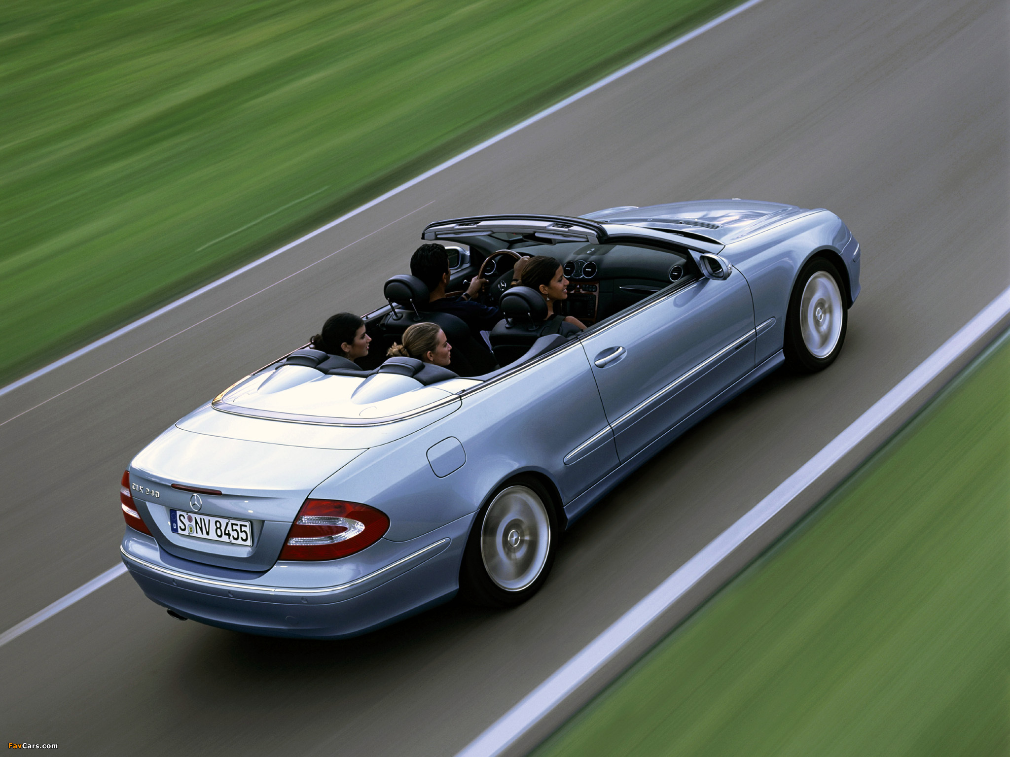 Mercedes-Benz CLK 240 Cabrio (A209) 2003–05 pictures (2048 x 1536)