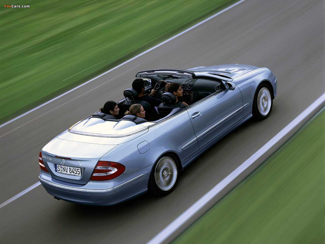 Mercedes-Benz CLK 240 Cabrio (A209) 2003–05 pictures (1280 x 960)
