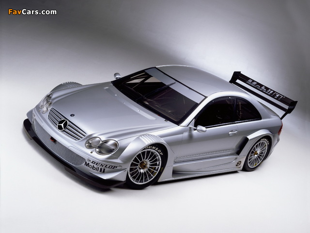 Mercedes-Benz CLK 55 AMG DTM (C209) 2003 pictures (640 x 480)