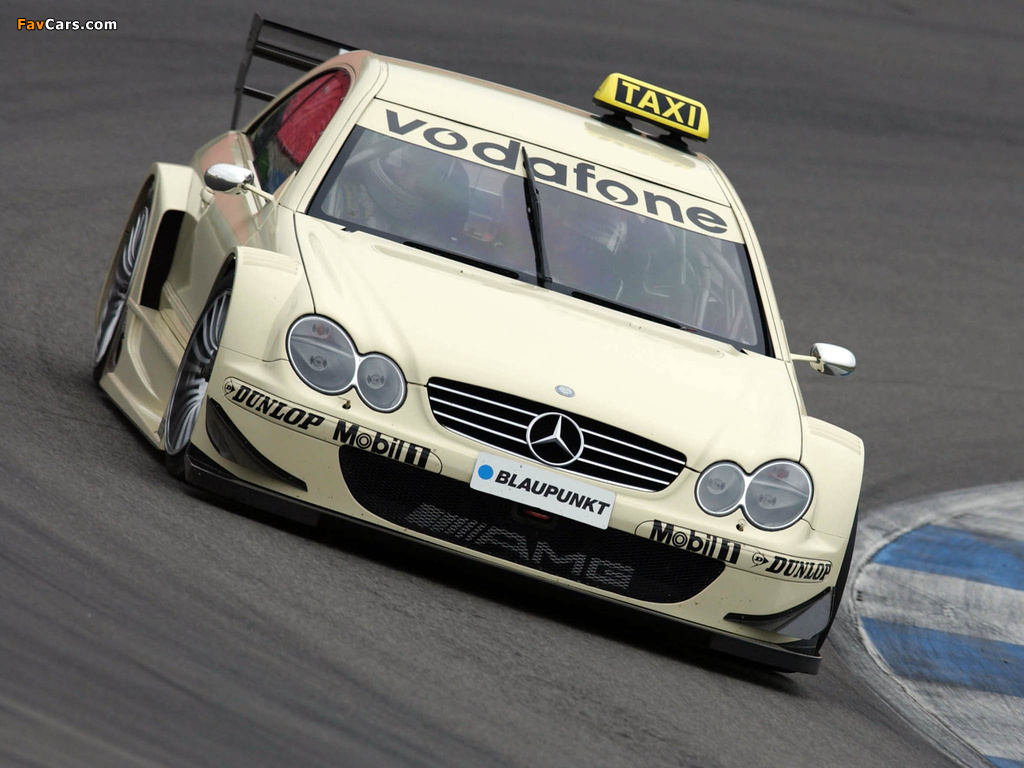 Mercedes-Benz CLK 55 AMG DTM (C209) 2003 wallpapers (1024 x 768)