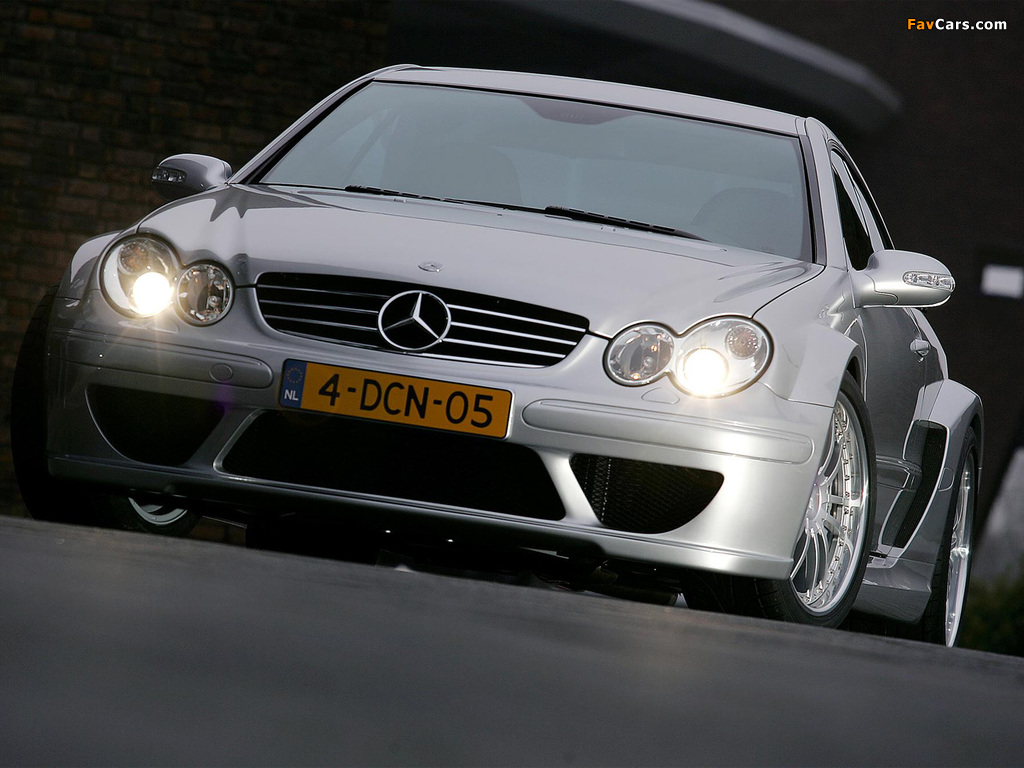 Mercedes-Benz CLK 55 AMG DTM Street Version (C209) 2004 images (1024 x 768)