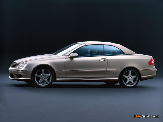 Mercedes-Benz CLK 500 Cabrio by Giorgio Armani (A209) 2004 images (640 x 480)