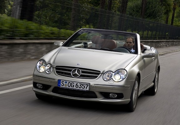 Mercedes-Benz CLK 500 Cabrio by Giorgio Armani (A209) 2004 pictures