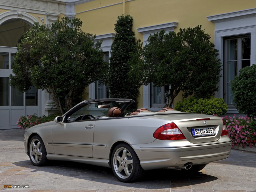 Mercedes-Benz CLK 500 Cabrio by Giorgio Armani (A209) 2004 pictures (1024 x 768)