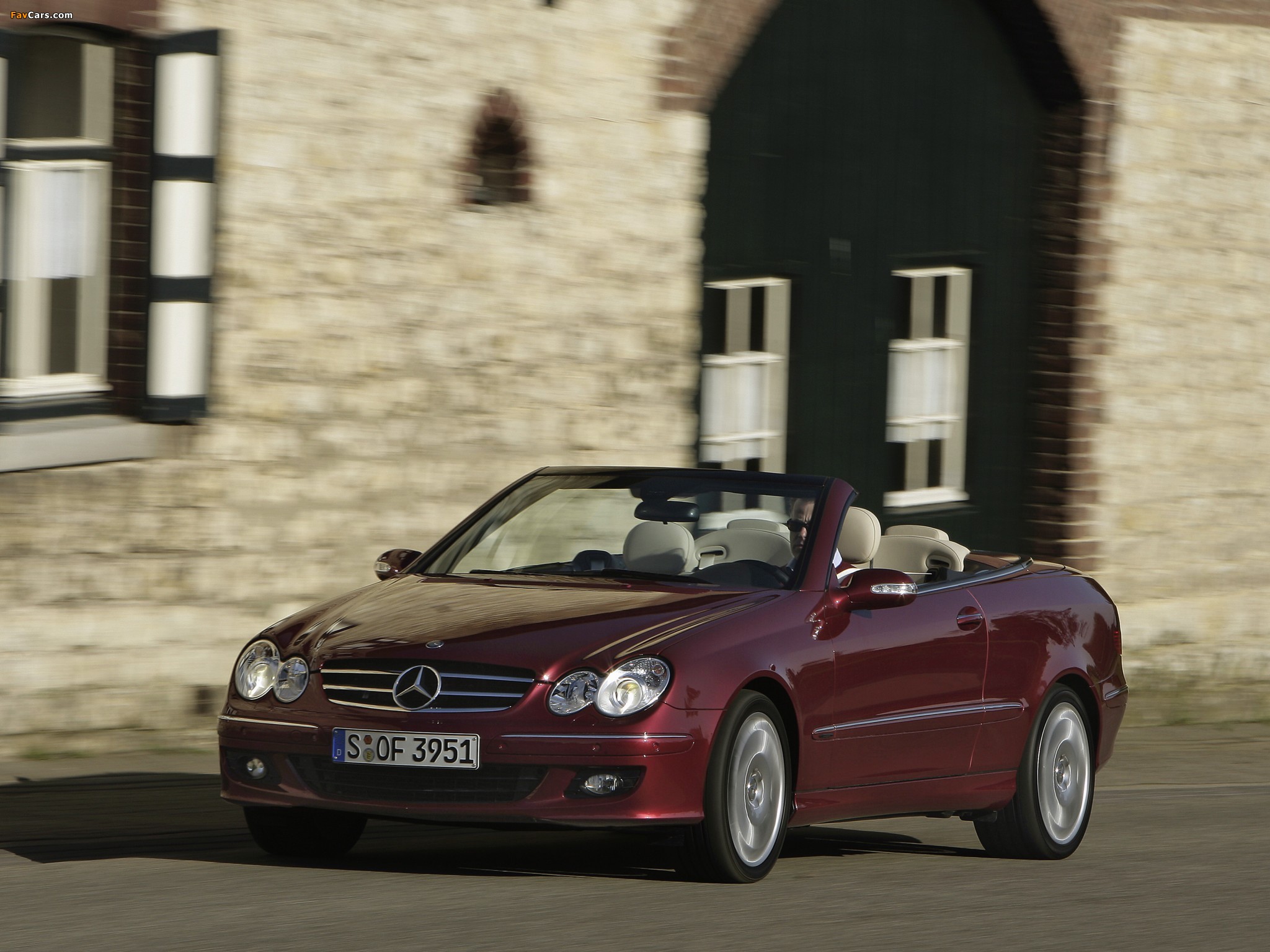 Mercedes-Benz CLK 320 CDI Cabrio (A209) 2005–10 photos (2048 x 1536)