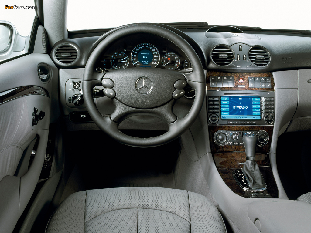 Mercedes-Benz CLK 350 (C209) 2005–09 photos (1024 x 768)