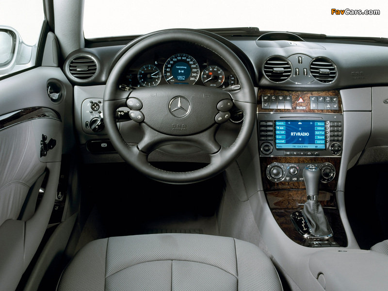 Mercedes-Benz CLK 350 (C209) 2005–09 photos (800 x 600)
