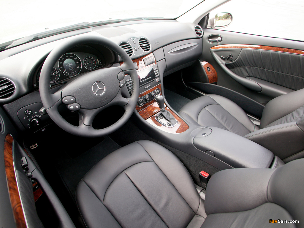 Mercedes-Benz CLK 350 US-spec (C209) 2005–09 pictures (1024 x 768)