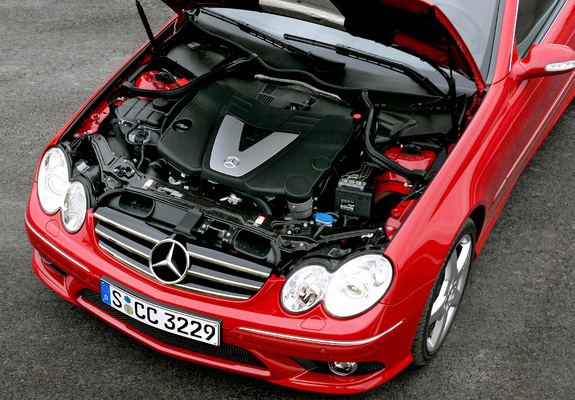 Mercedes-Benz CLK 320 CDI AMG Sports Package (C209) 2005–09 wallpapers
