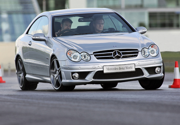 Mercedes-Benz CLK 63 AMG UK-spec (C209) 2006–09 images