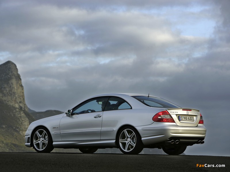 Mercedes-Benz CLK 63 AMG (C209) 2006–09 images (800 x 600)