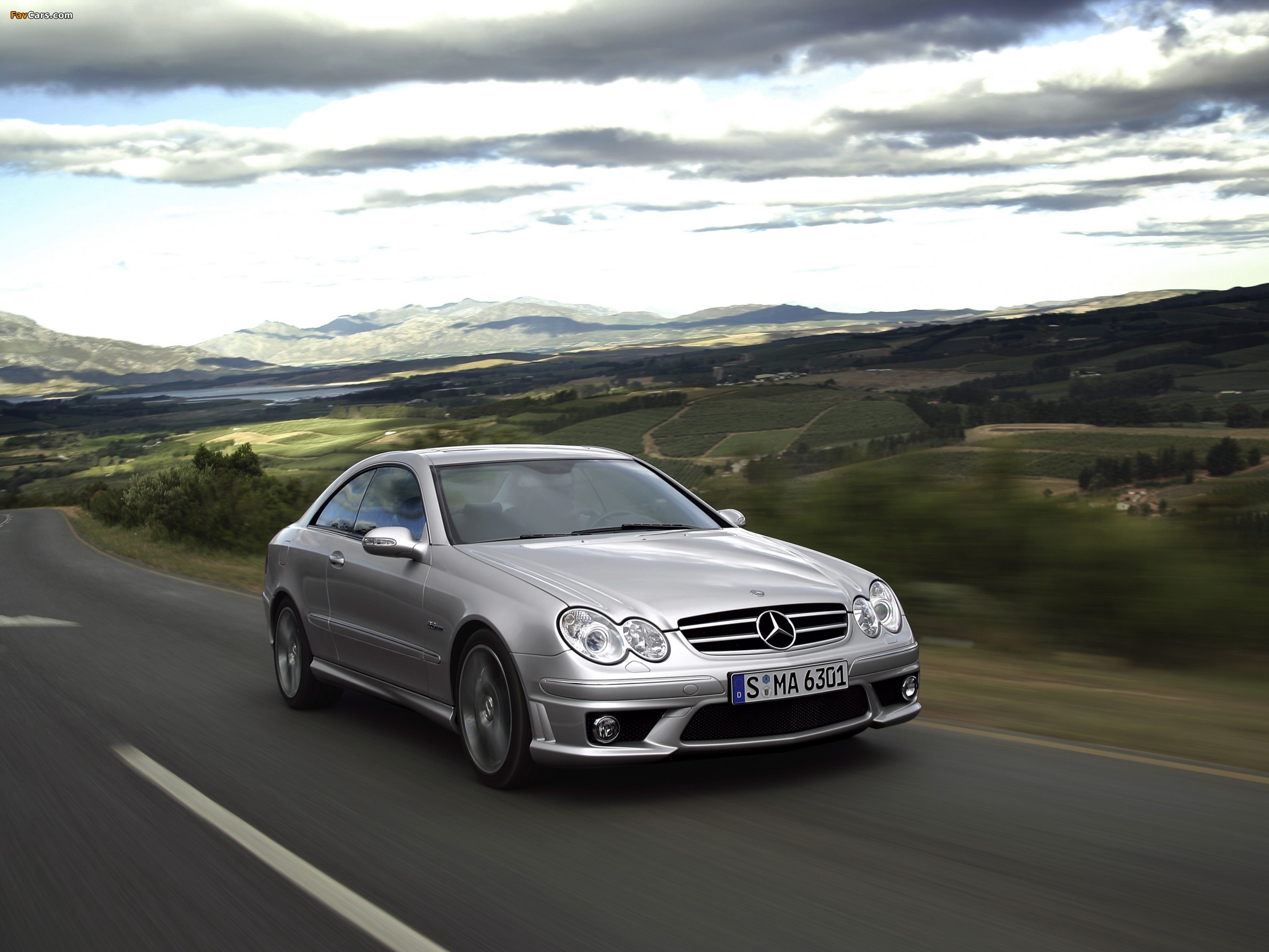 Mercedes-Benz CLK 63 AMG (C209) 2006–09 images (2048 x 1536)