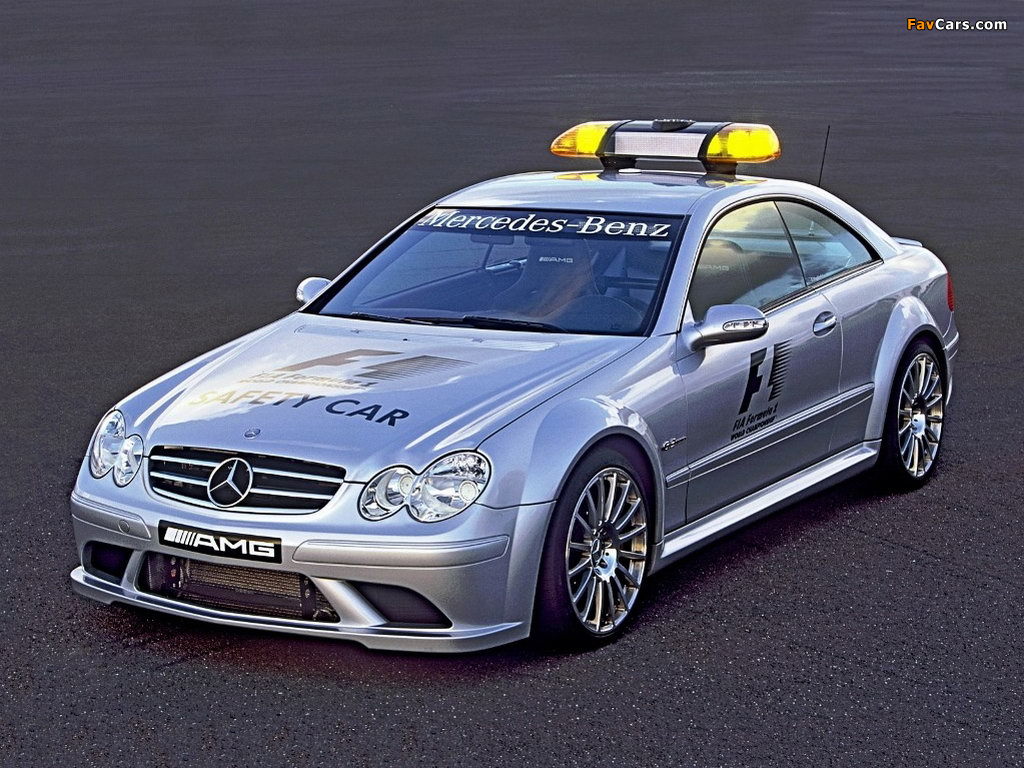 Mercedes-Benz CLK 63 AMG F1 Safety Car (C209) 2006–07 images (1024 x 768)