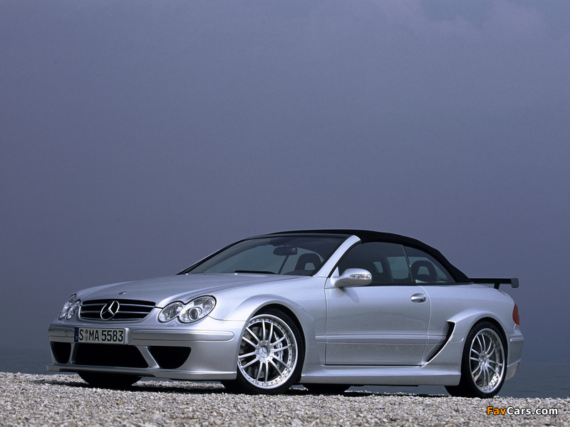 Mercedes-Benz CLK AMG DTM Cabrio (A209) 2006 pictures (800 x 600)