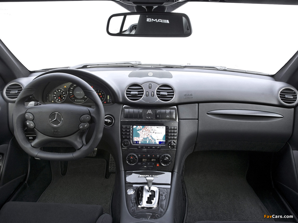 Mercedes-Benz CLK 63 AMG Black Series (C209) 2007–09 photos (1024 x 768)