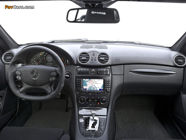 Mercedes-Benz CLK 63 AMG Black Series (C209) 2007–09 photos (640 x 480)