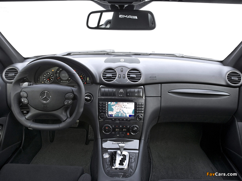 Mercedes-Benz CLK 63 AMG Black Series (C209) 2007–09 photos (800 x 600)